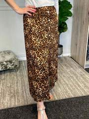 Dane Leopard Skirt